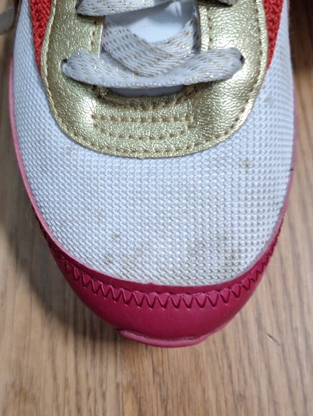 Puma Future Rider Glitz  Red and Gold  Sneaker Kids - Picture 9 of 11